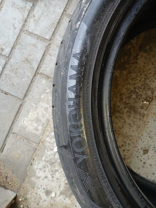 2x używane opony letnie 255/40 R18 Yokohama Gwarancja Montaż