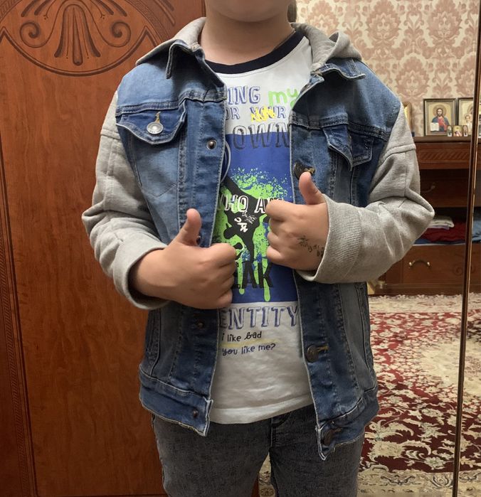 Джинсовка на хлопчика