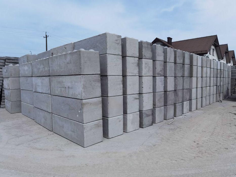 Płyta drogowa monowska blok betonowy oporowy