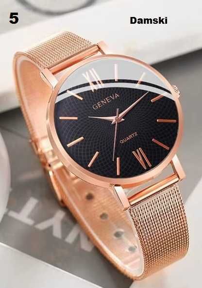 Zegarek kwarcowy - męski i damski, [6 modeli]