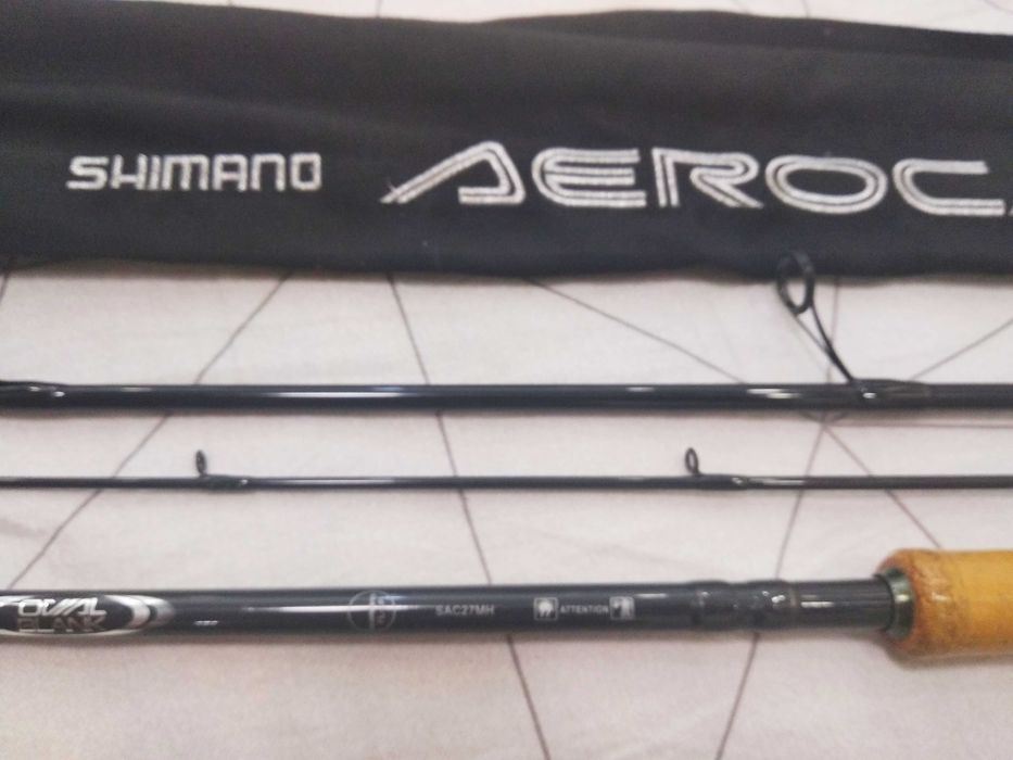 Shimano Aerocast 2.7 м спиннинг для щуки , окуня и др. тест 15-40