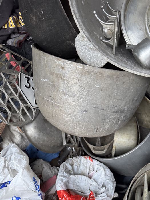 Посуда алюминиевая производства ссср казан кастрюля чан пельменница