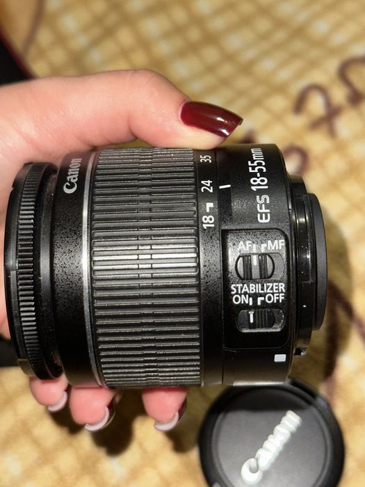 Продам об’єктив б/у Canon EF 18-55