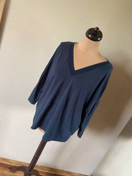 Lekki sweter basic granat bluzka bluza tatuum xl 42 44 +size