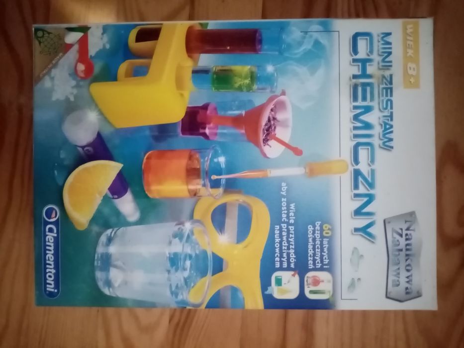 zestaw małego chemika "mini zestaw chemiczny"
