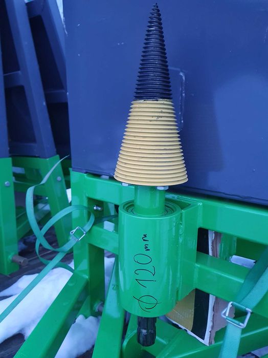 Łuparka świdrowa do drewna Stożek 120mm Lepsza konstrukcja niż inne