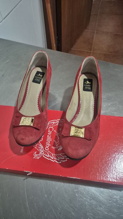 Sapatos Salto Alto Cavalinho