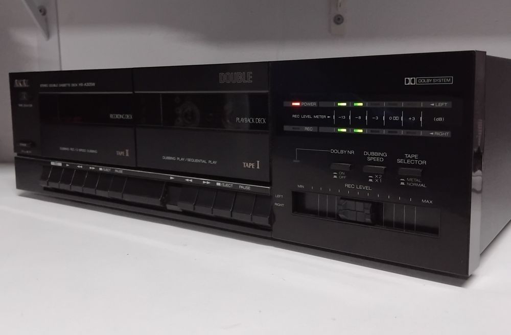 AKAI deck cassettes HX-A305W