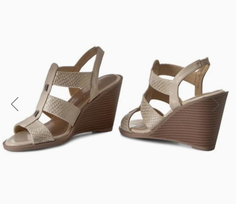 Sandałki na koturnie Jenny Fairy