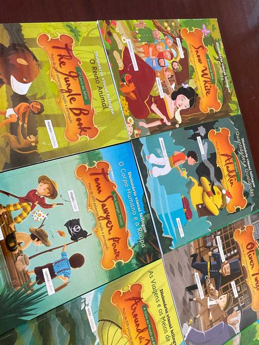 Bilingual Visual Dictionary, Multiple Books, Free Shipping64575444751362123