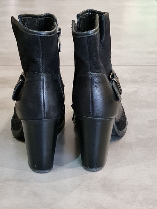 Botki Lasocki r. 38 skóra czarne