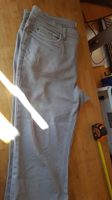 spodnie  - szare rozmiar 54 używane