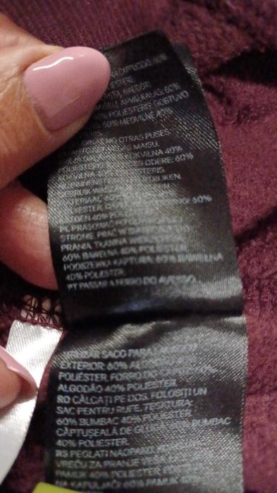 H/31 Bluza z kapturem dziewczęca H&M  r. 146/152