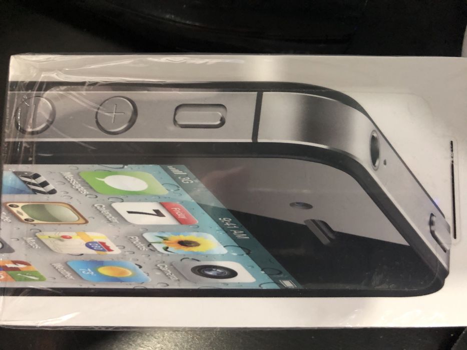 Iphone 4s preto e cinza