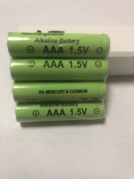 Pilhas Recarregáveis AAA (NOVAS )