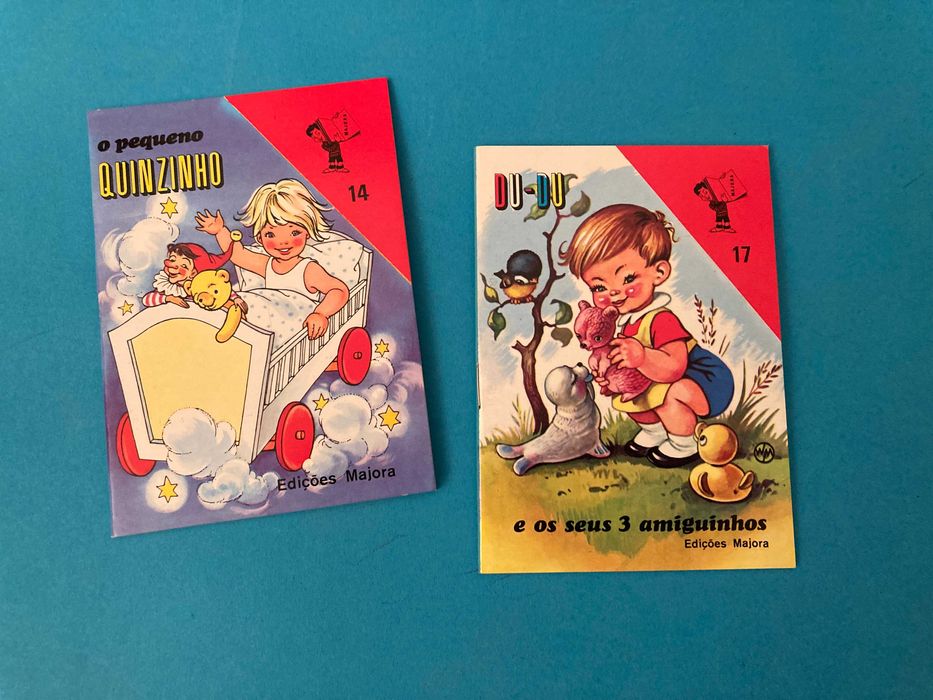 Livros Infantis da Colecção Pequerrucha da Majora Antigos