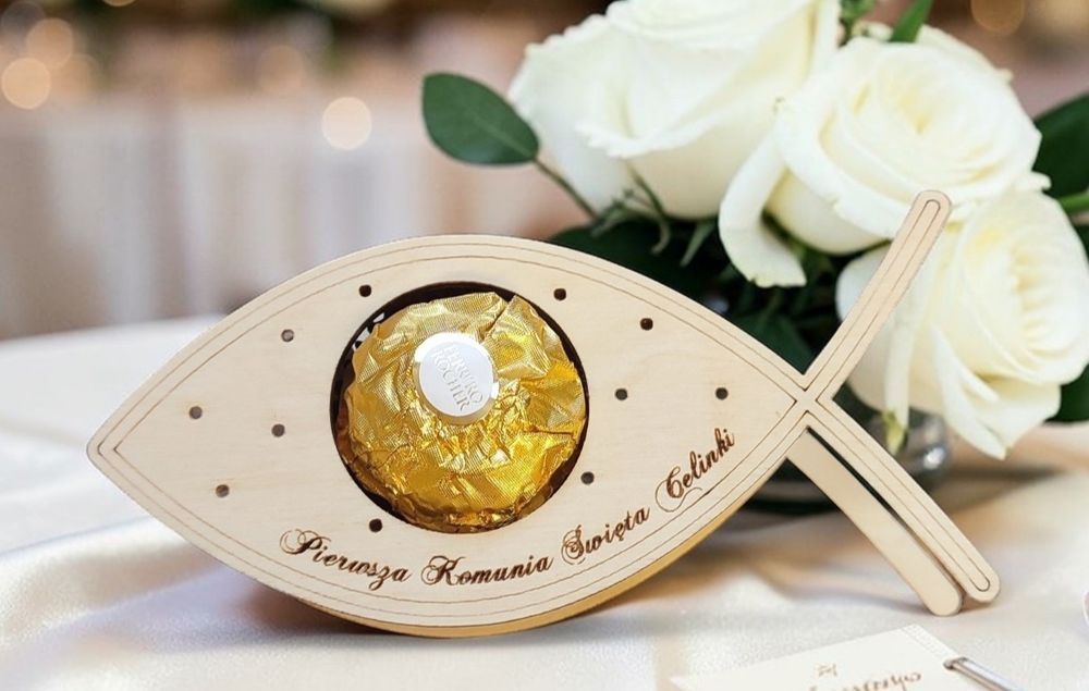 Podziękowania dla gości, komunia ,22 sztuki