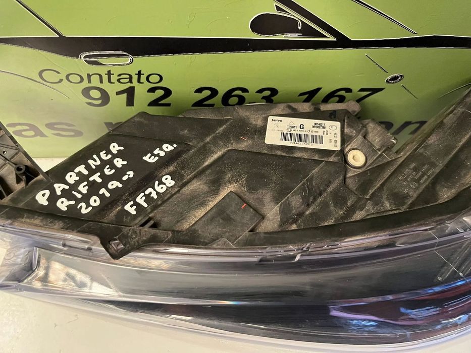 PEUGEOT RIFTER - FAROL LED ESQUERDO - FF768