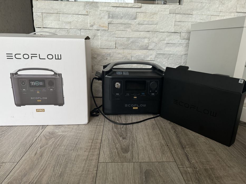 Ecoflow River Pro повний комплект, використовувався тільки для роутера