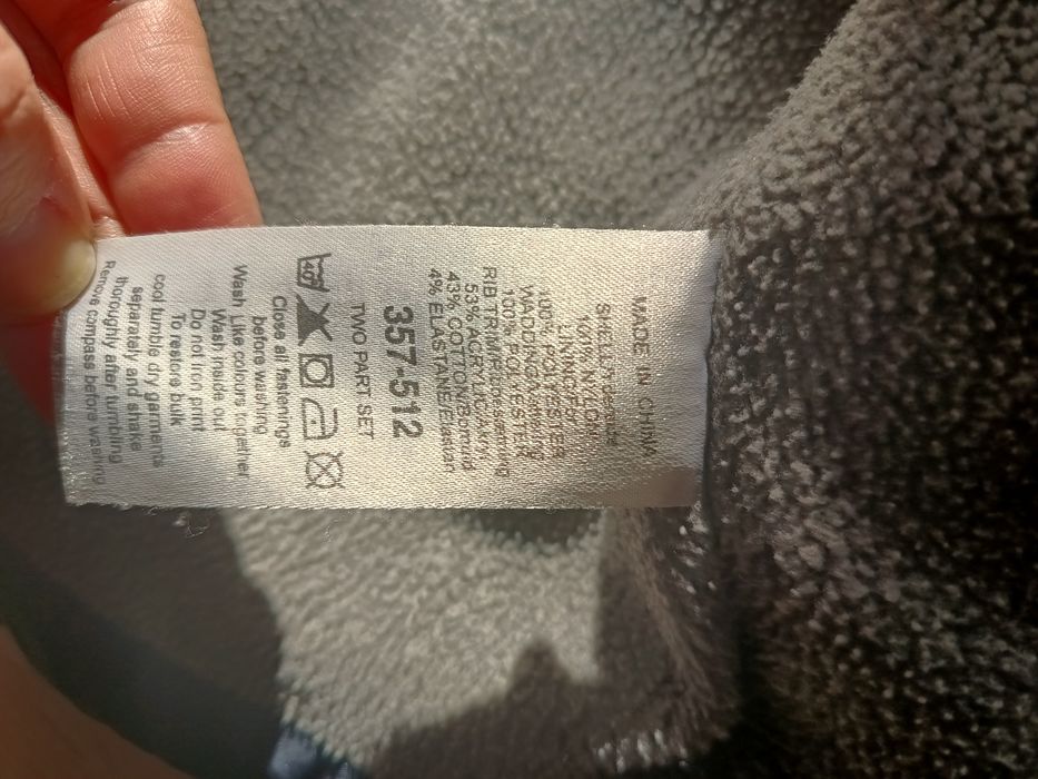 Kurtka zimowa granatowa 140