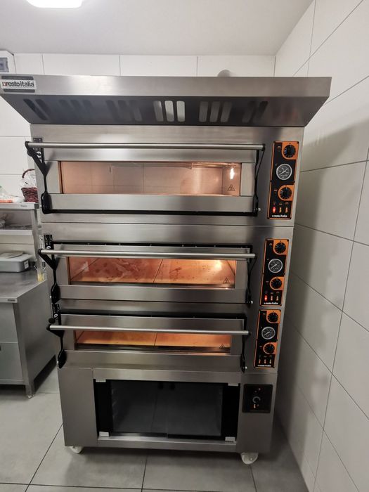 Piec piekarniczy RESTO ITALIA z kamieniem szamotowym 2022 r