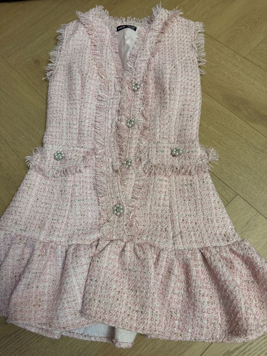 Sukienki różowe 2 szt