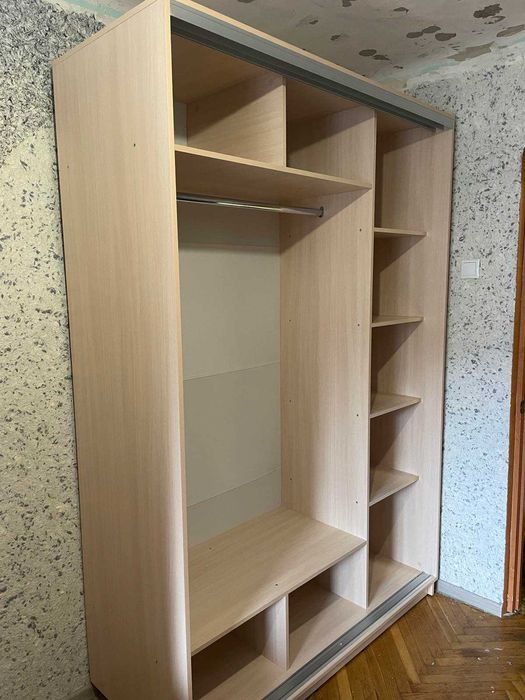 Шафа-купе дврдверна з дзеркалом, 150/60/220 см, Нова шафа купе