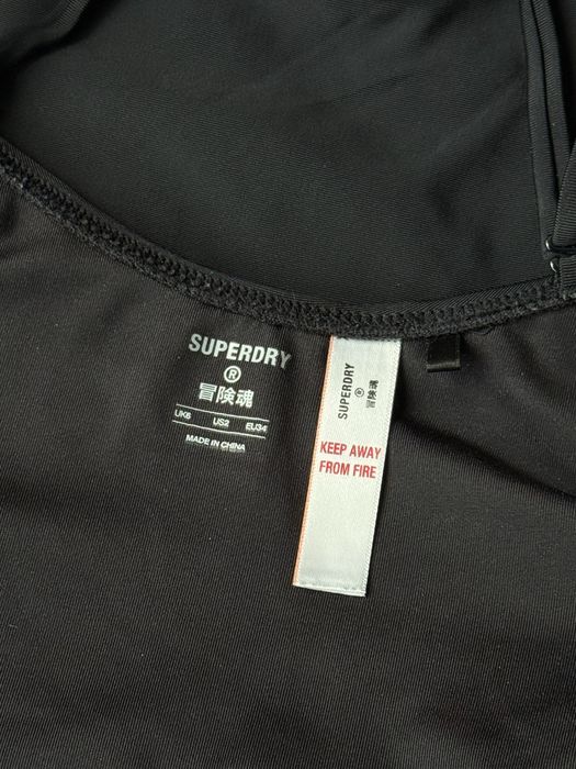 Купальник суцільний superdry, xs-s