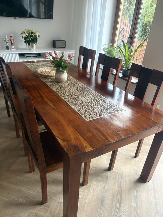 Stół drewniany  220x100x78