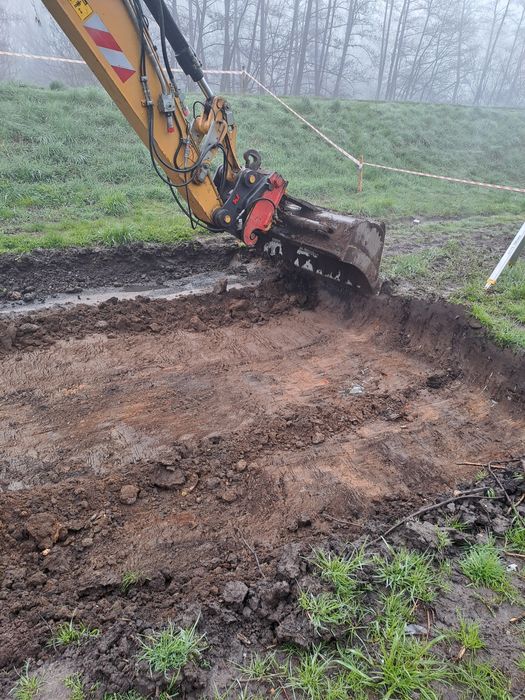 Oddam za darmo, ziemia z wykopu na podniesienie terenu.