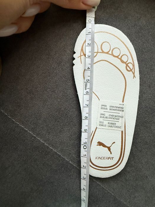 Дитячі кросівки для перших кроків, Puma 19 розмір, 12 см устілка