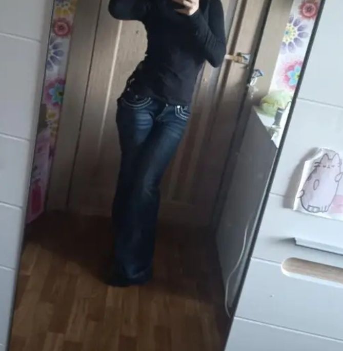 Джинсы-клёш (новые)