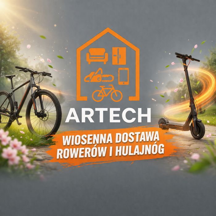 Rowery, rowery elektryczne, hulajnogi elektryczne.