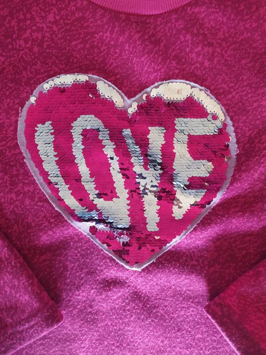 Bluza dziewczęca rozm.  152  ocieplana