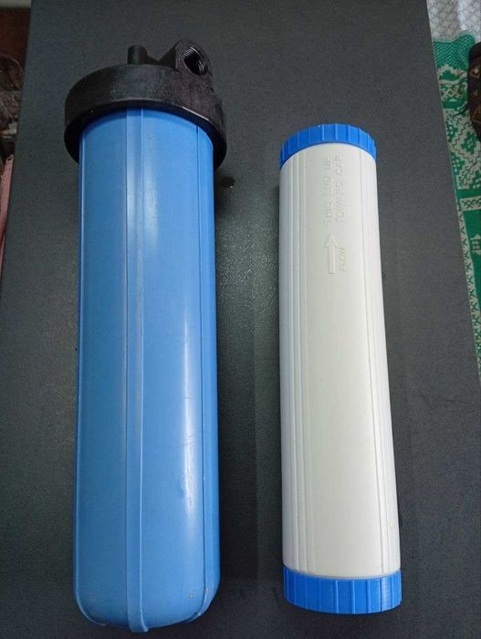 Колба фільтра Big Blue 20" з корпусом картриджа під засипку материалів