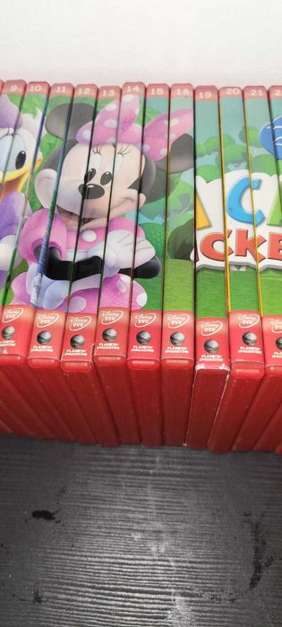 Coleção DVDs A Casa do Mickey Mouse - Planeta DeAgostini (Lote)