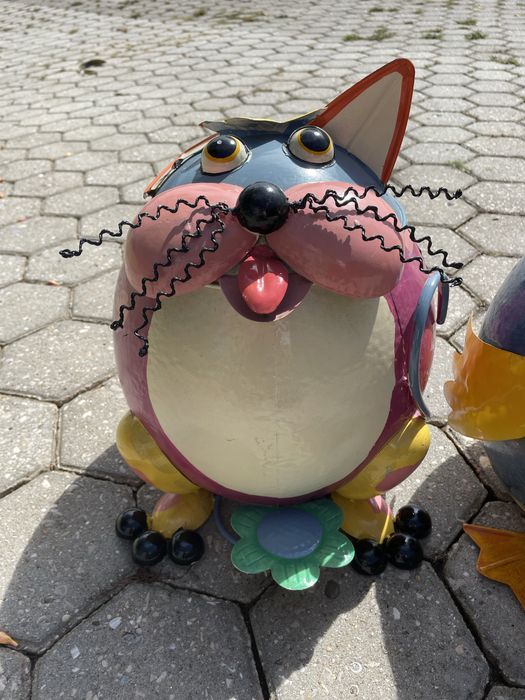 Baldes de lixo/reciclagem em forma de animais