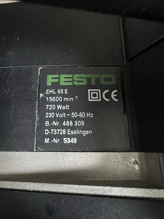 Мережевий рубанок Festool EHL 65 E