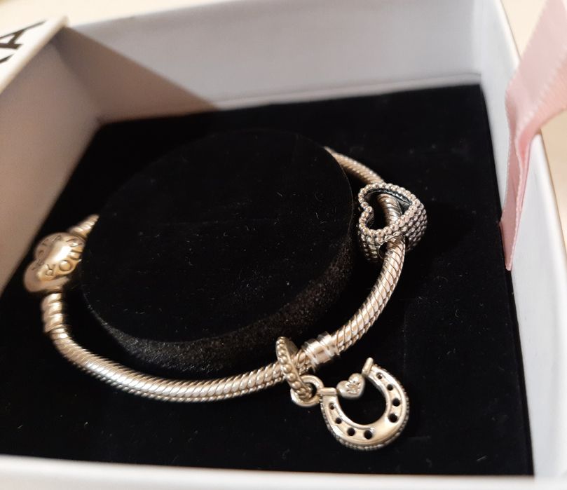 NOWE Pandora bransoletka 16 cm srebro  na PREZENT