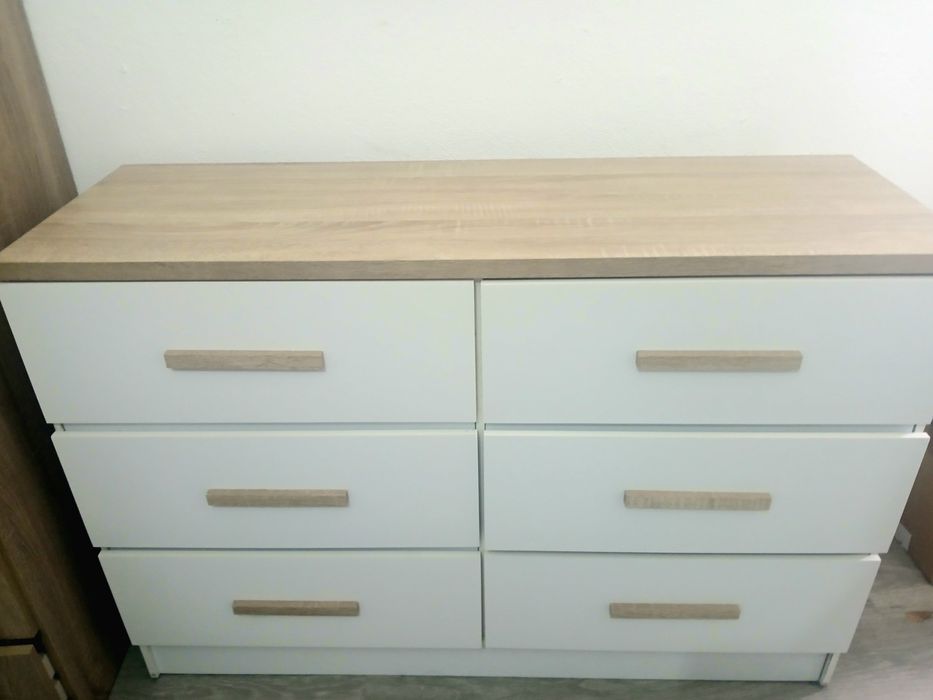 Comoda de 6 gavetas