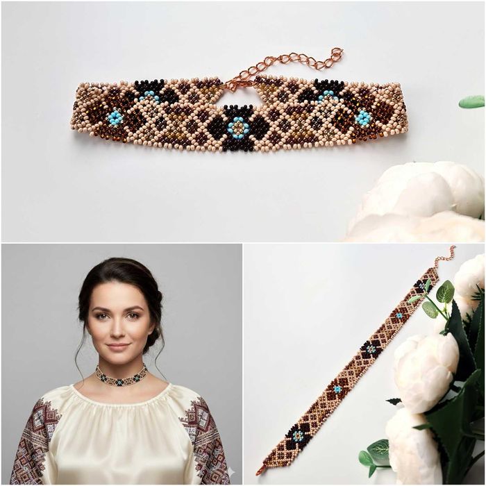 1+1=3 Українські прикраси різні кольори подарунок жінці великий вибір