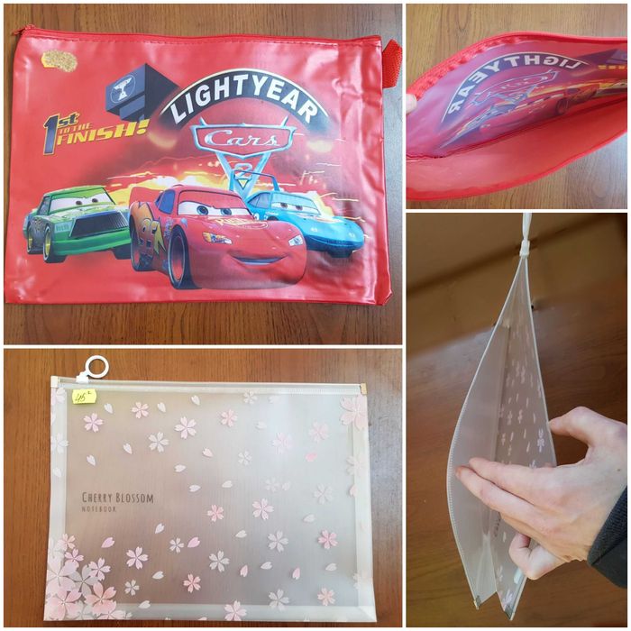 Папка порфель з ручкам А4 А4+, з 2 відділен Малюн Паєтки Зошит Ручн пр