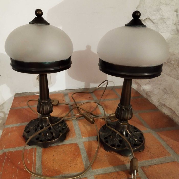Conjunto de Candeeiros de mesa