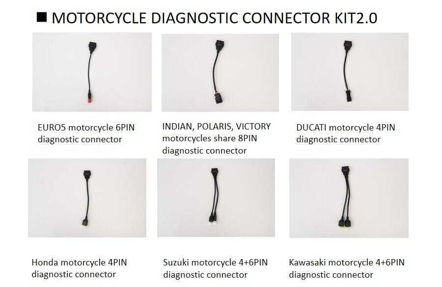 Launch KIT Diagnóstico OBD Motas Software + Adaptadores (NOVO)