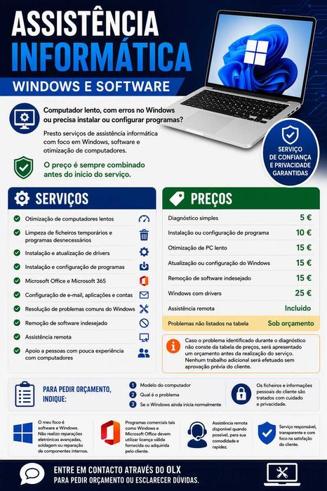 Assistência Informática - Windows e Software