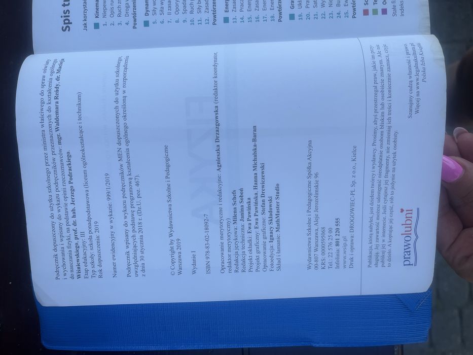 Fyzyka - zakres podstawowy