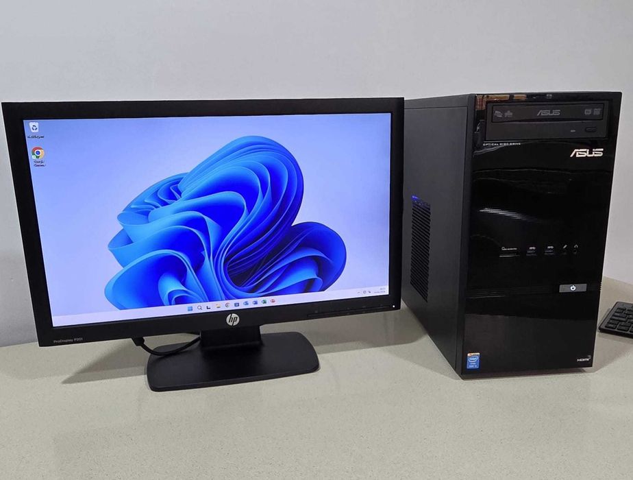Computador Core i5 com monitor HP Pro de 20 polegadas