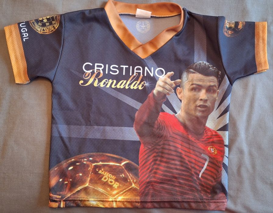 T-shirt Ronaldo menino