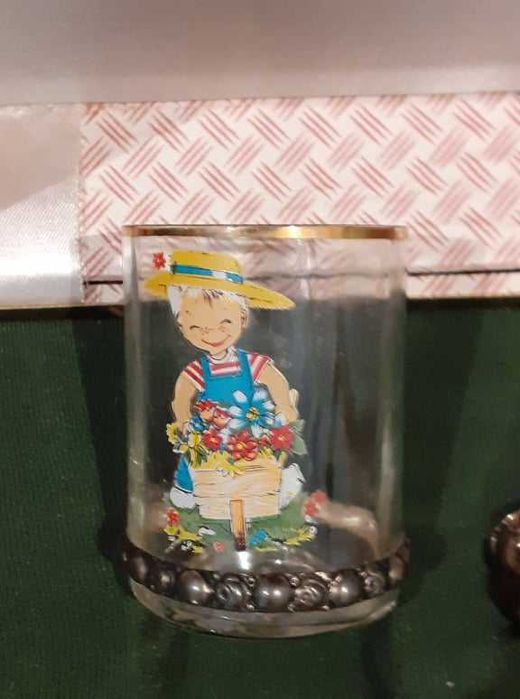 Conjunto de bebé em prata