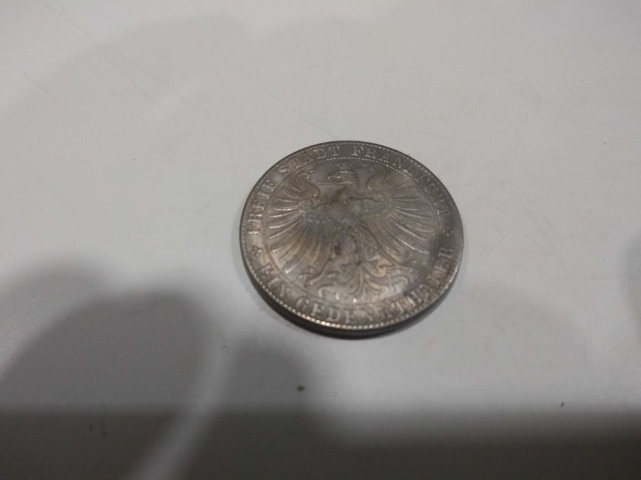 Dobra moneta kolekcjonerska - 1 talar 1863 Frankfurt (M177)